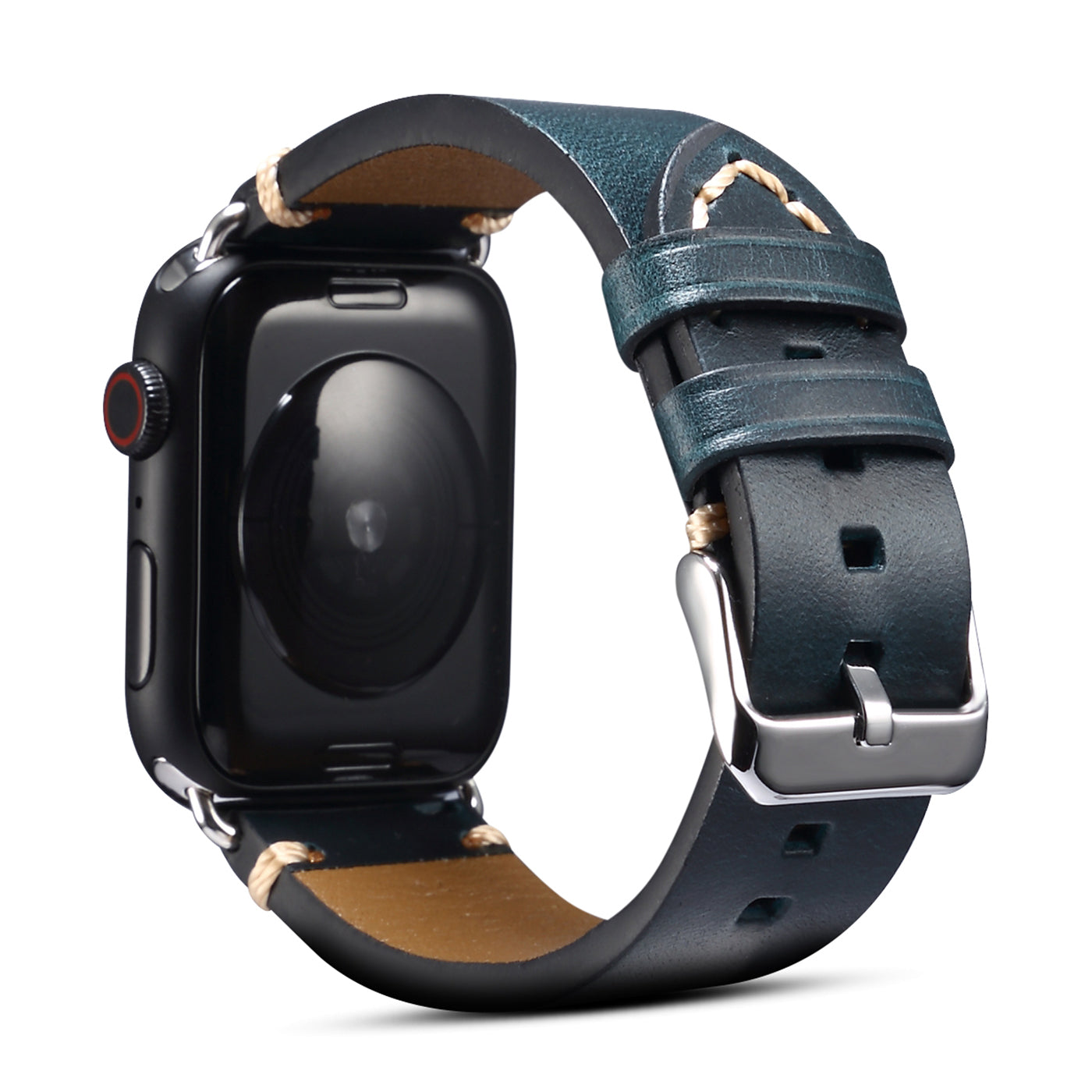 For Apple Watch Series 9 8 Aluminum 9 8 7 45mm Series 6 5 4 SE SE (2022) (2023) 44mm Series 3 2 1 42mm DOL Waxy Cowhide Leather Watch Band Adjustable Pin Buckle Wrist Strap Replacement For Apple Watch Series 9 8 Aluminum 9 8 7 45mm Series 6 5 4 SE SE (2022) (2023) 44mm Series 3 2 1 42mm DOL Waxy Cowhide Leather Watch Band Adjustable Pin Buckle Wrist Strap Replacement